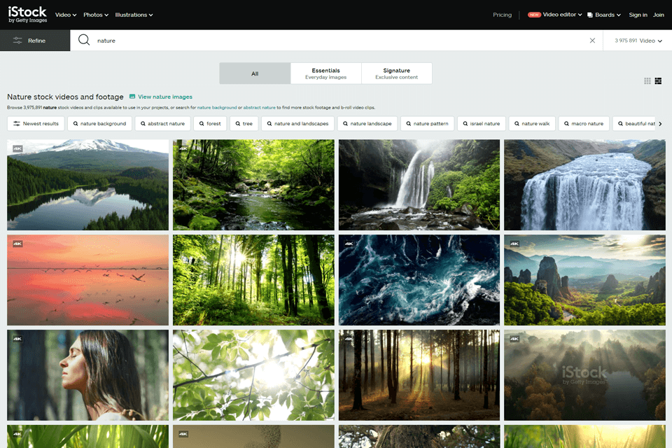 بديل istock filmstock