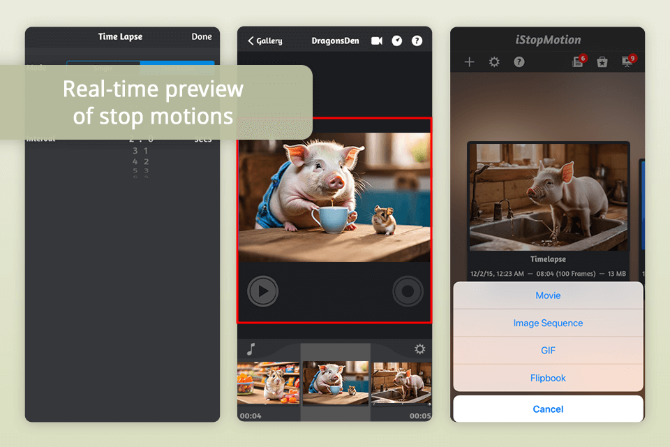 istopmotion stop motion app