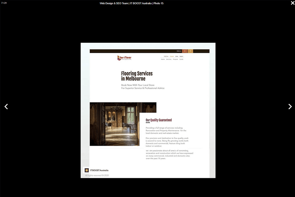 it boost australia website designer services web development