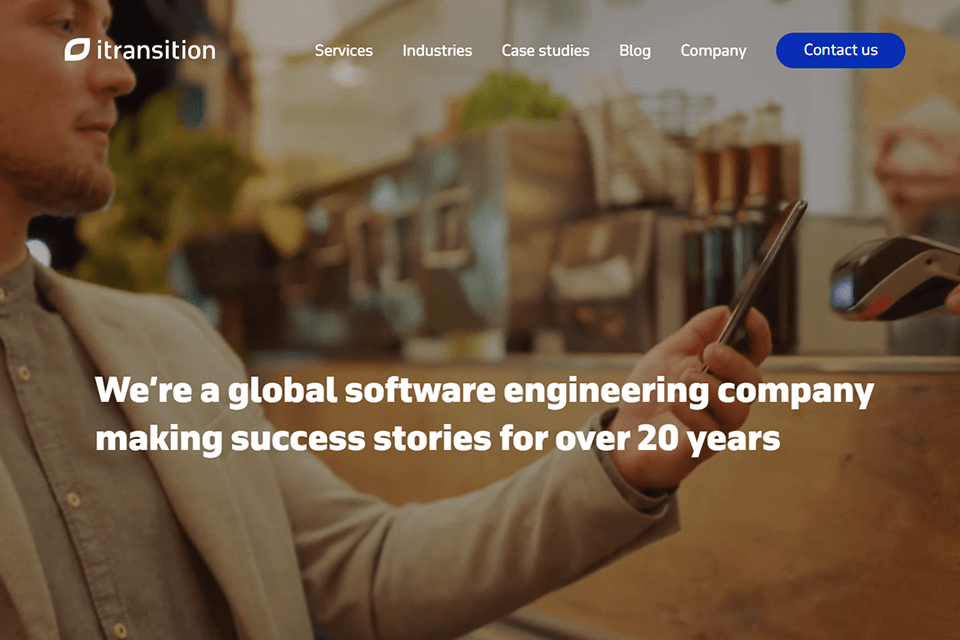 itransition software development company interface