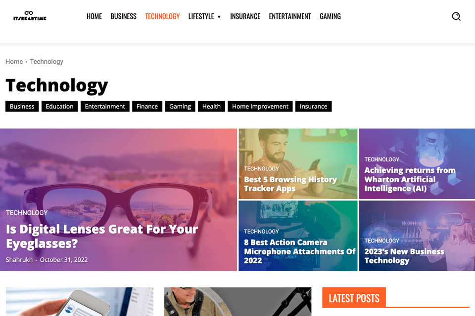 itsreadtime technology blog website