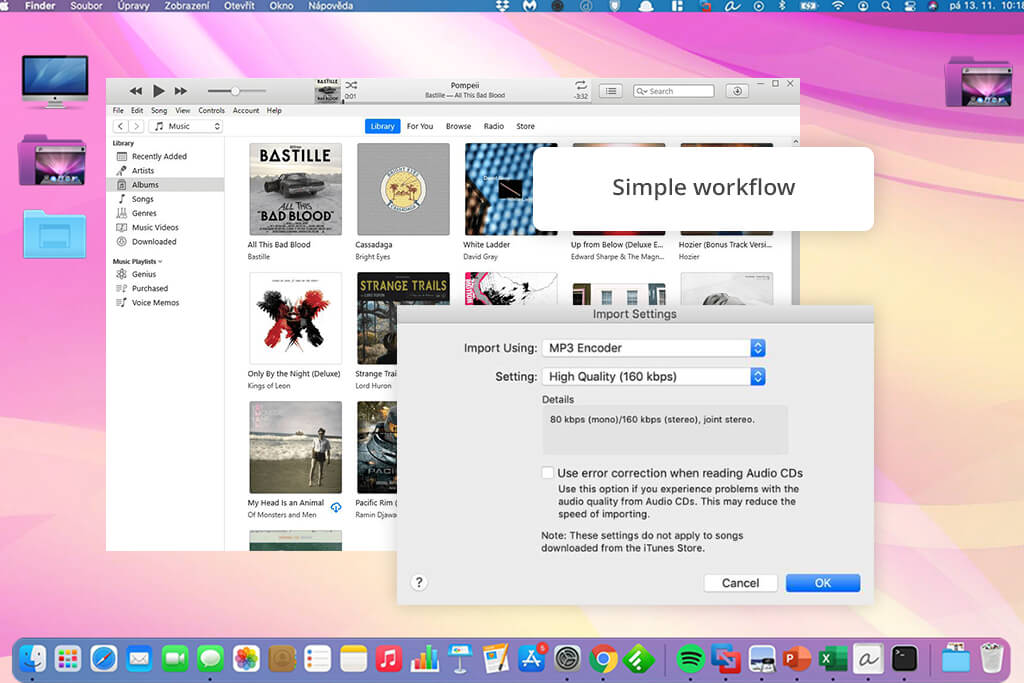 itunes cda to mp3 converter interface