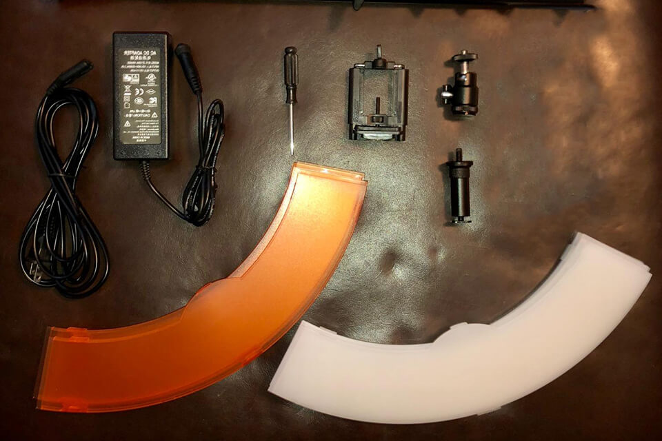 ivisii ir-45 ring led lighting for photography