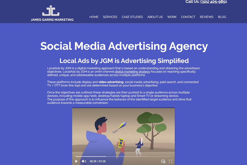 james garris marketing review ads