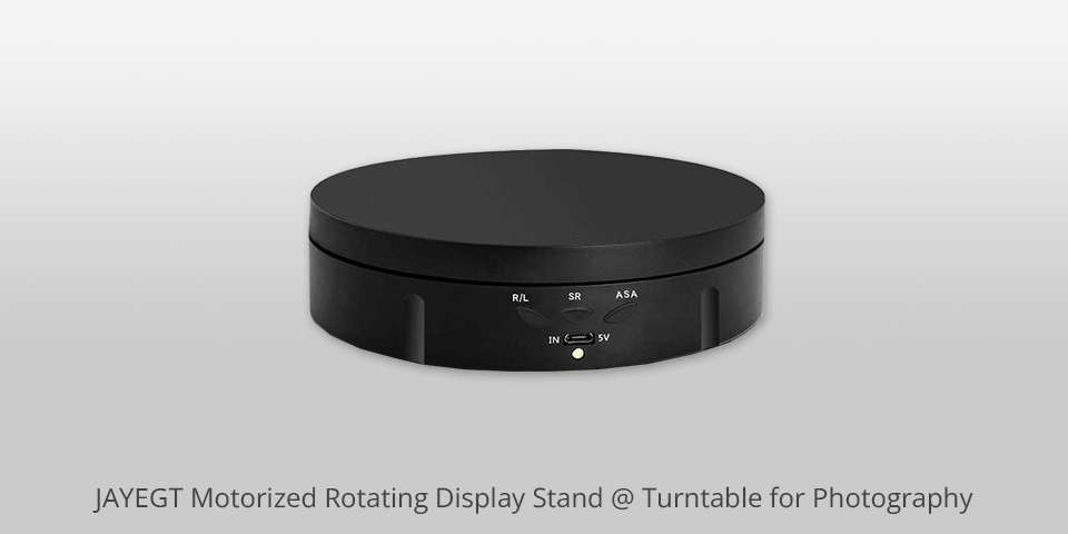Motorized Display Turntable for Trades Shows, Retail, Photography