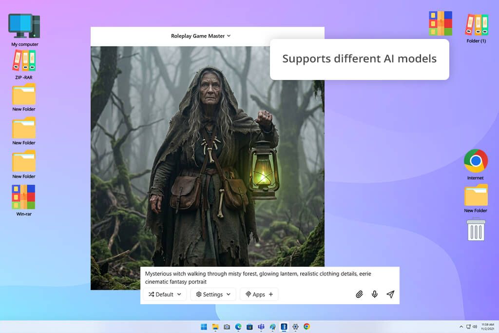 jenova ai fantasy character creator