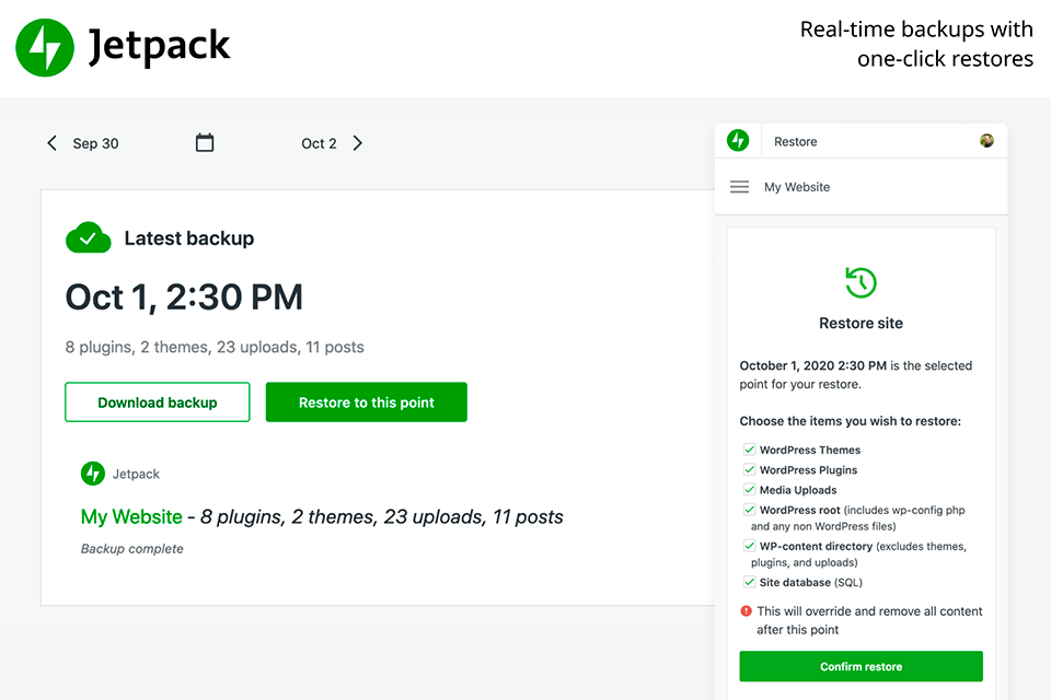 jetpack wordpress social media plugin interface