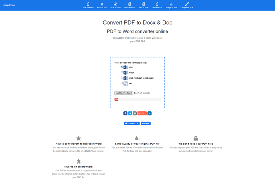 jinapdf converter straightforward conversion process