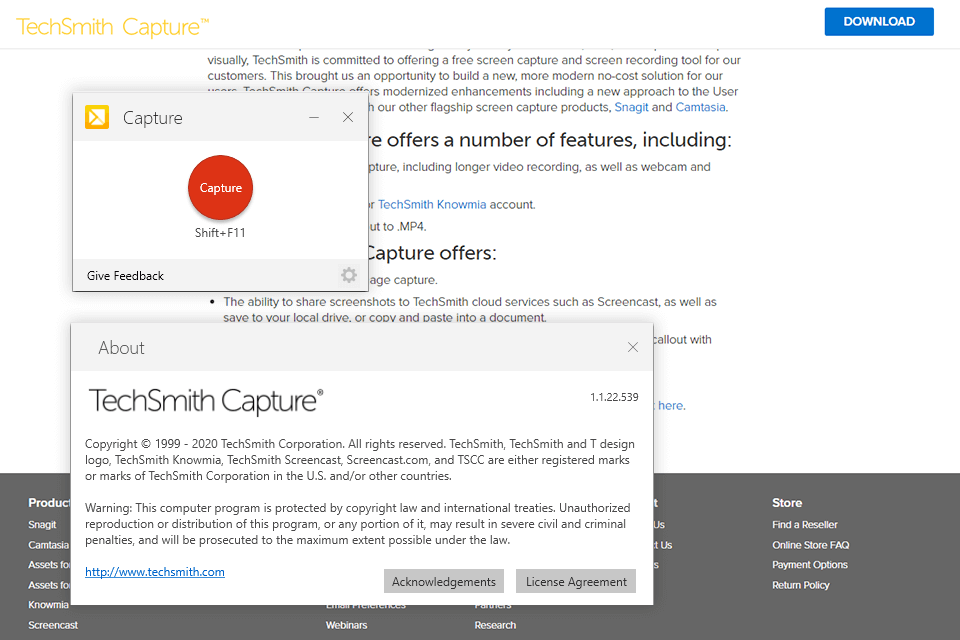 jing screenshot apps for windows interface