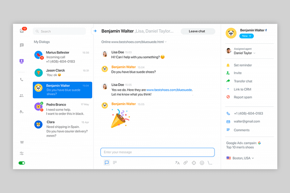 jivochat interface