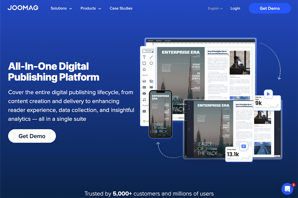 joomag digital magazine publishing software