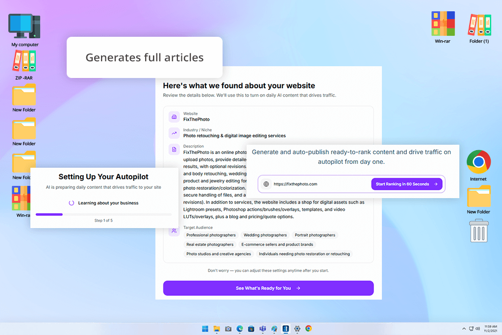 junia generative ai tool for business