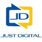 just digital advertising agency logo