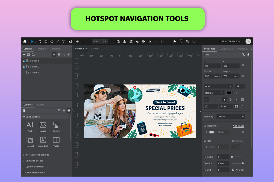justinmind adobe xd alternative