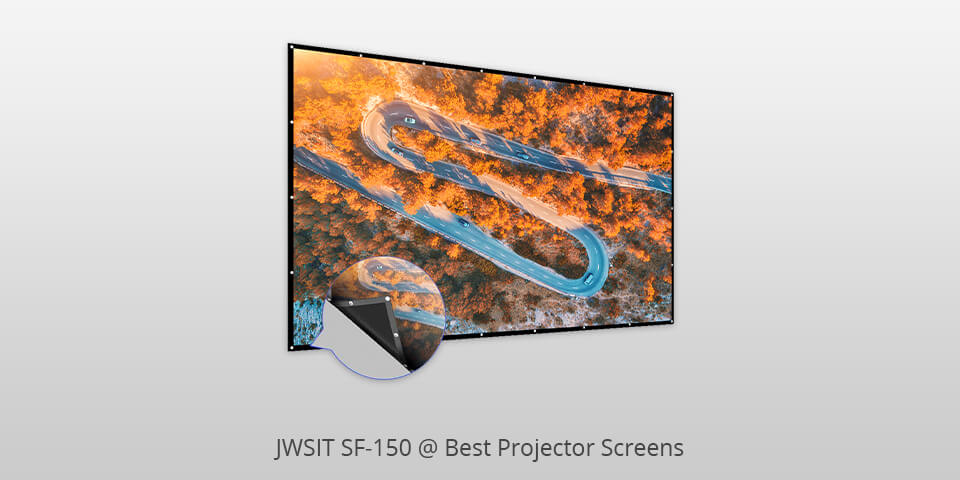 jwsit sf-150 projector screen