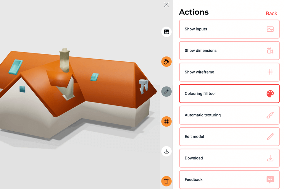 kaedim architect ai tool