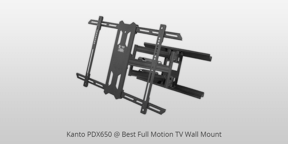 kanto pdx650 full motion tv wall mount