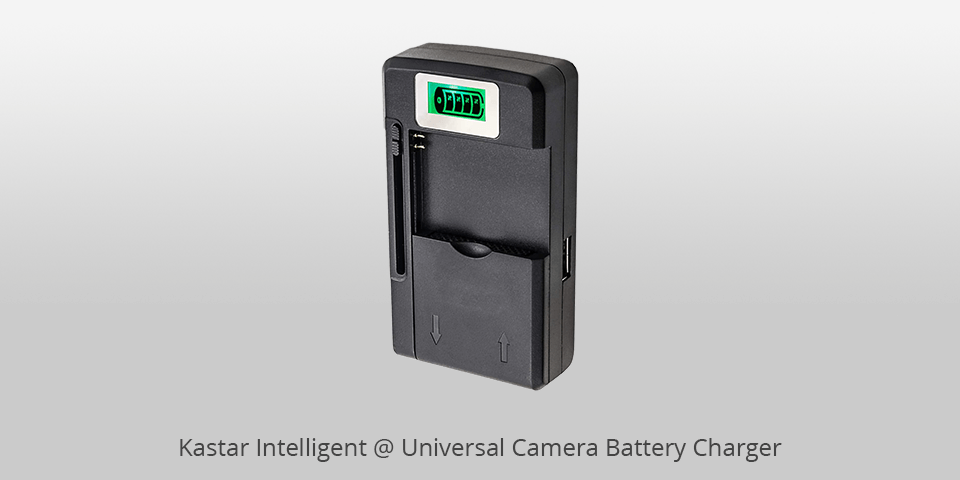 kastar intelligent mini travel universal camera battery charger