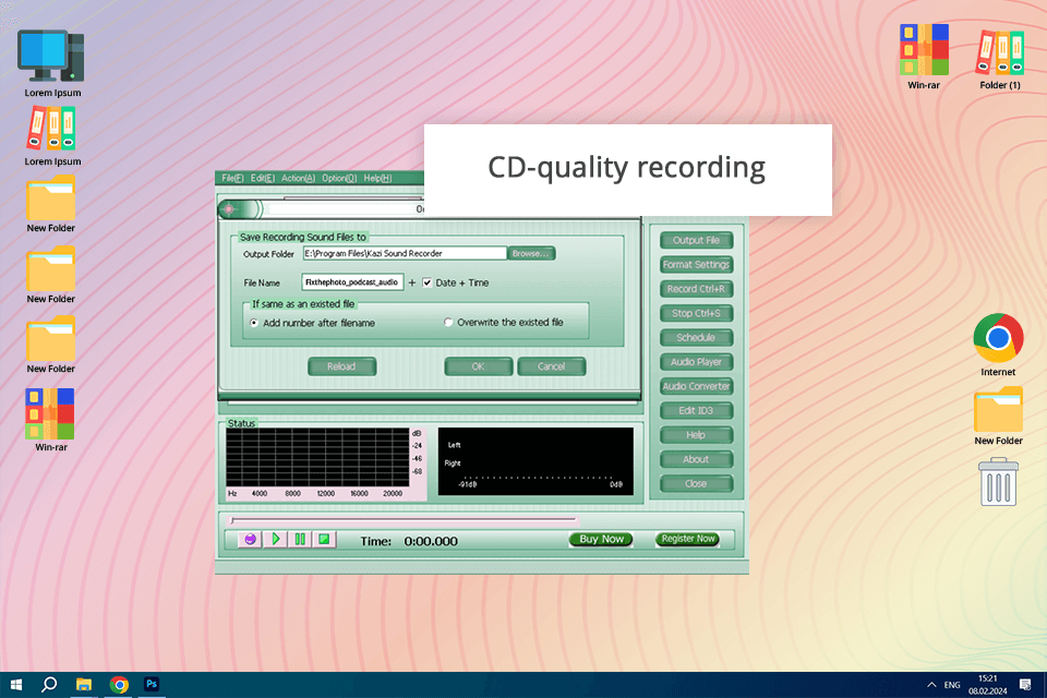 kazi sound recorder mic booster software