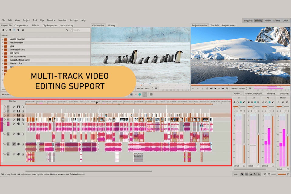 kdenlive video resizer app