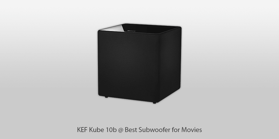 kef kube 10b subwoofers for movies