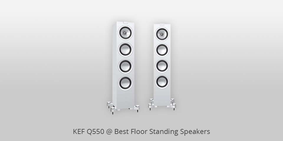 kef q550 floor standing speakers