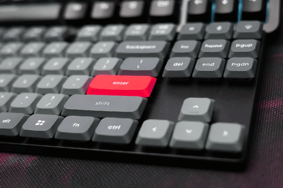 keychron k1 low profile keyboard lifestyle