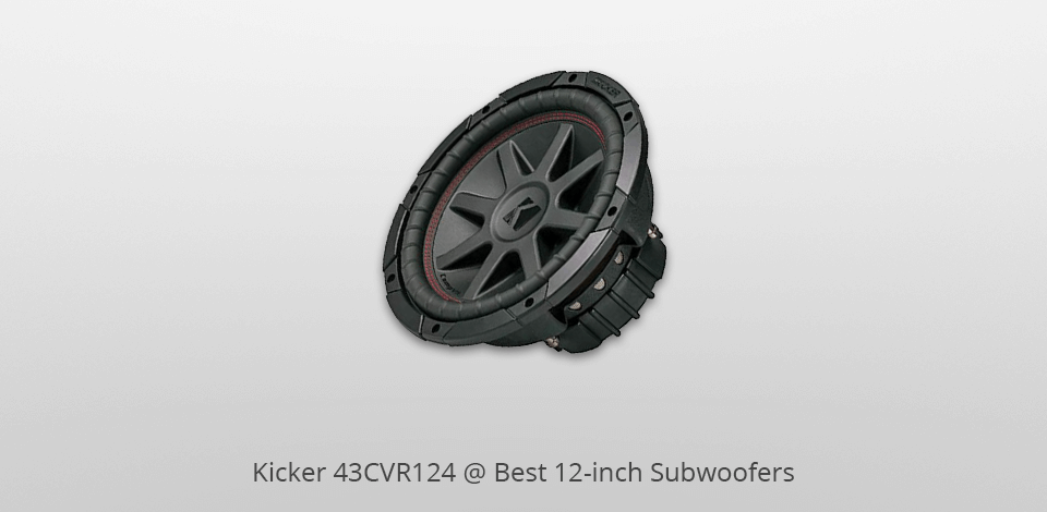 kicker 43cvr124 12 inch subwoofers