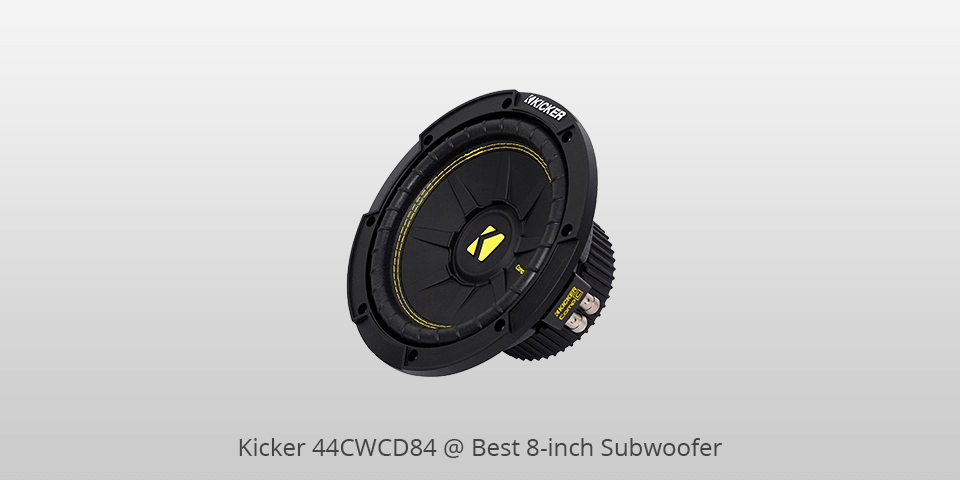 kicker 44cwcd84 8 inch subwoofers