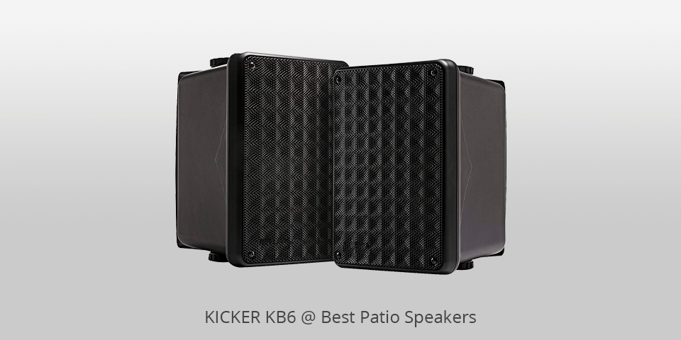 kicker kb6 patio speakers