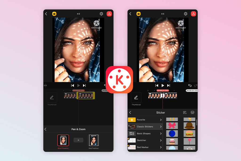 kinemaster youtube shorts app