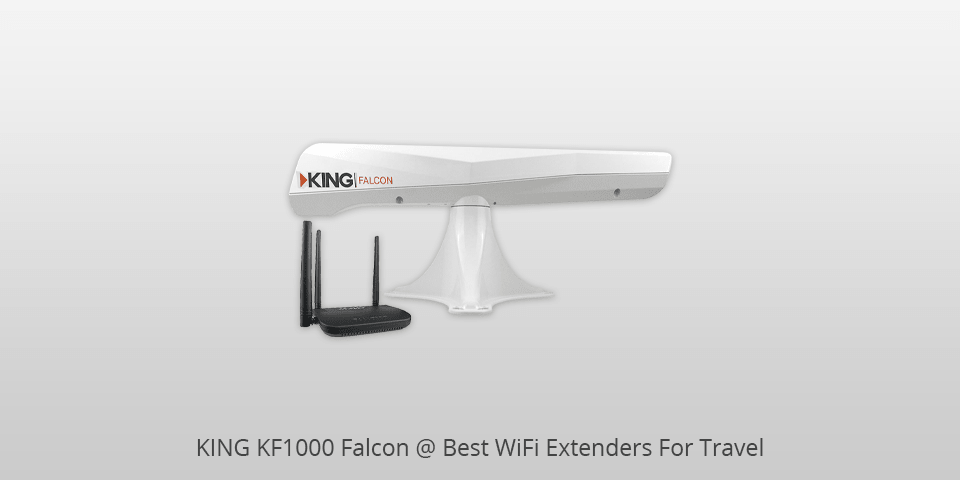 king kf1000 falcon wifi extender for travel