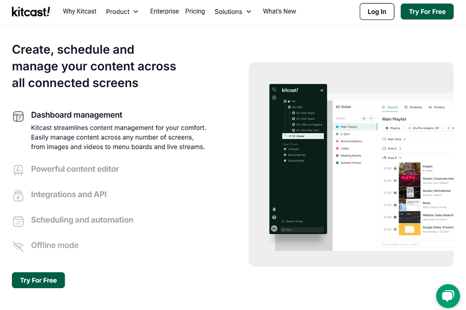 kitcast tv programmatic advertising platform