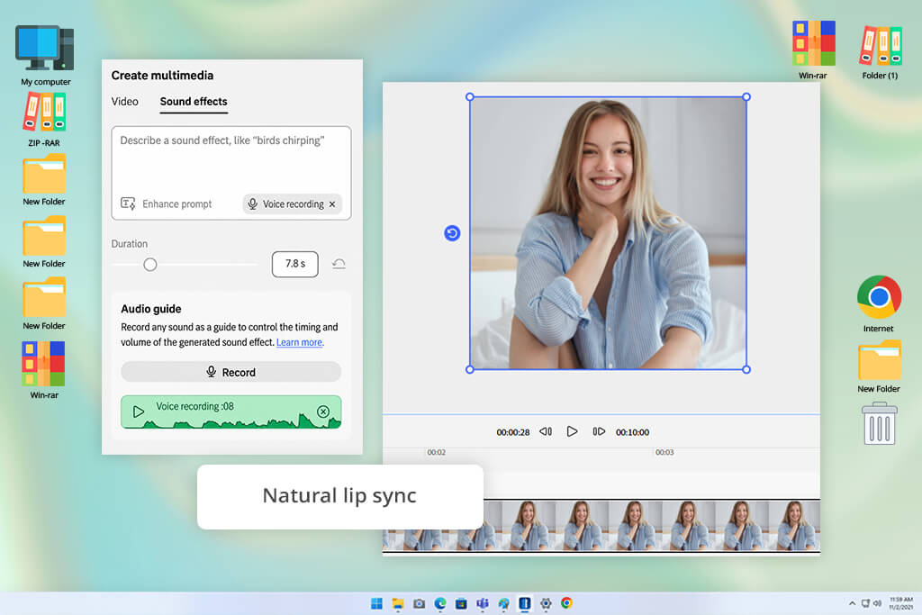 kling ai motion control in adobe firefly voice and motion sync
