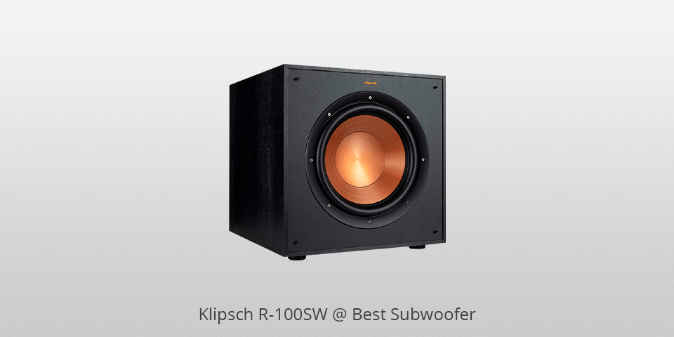 klipsch r-100sw subwoofers