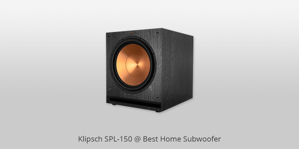 klipsch spl-150sw home subwoofers