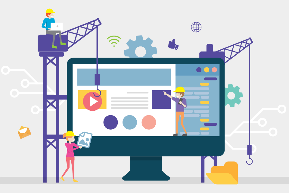 kloverpoint web page builder process
