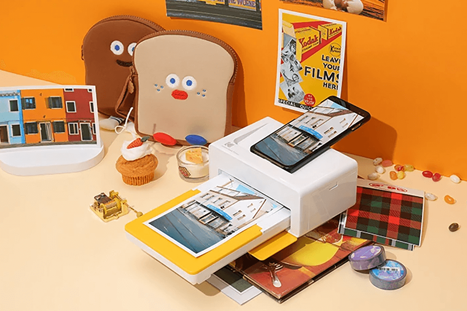 kodak dock plus portable photo printer example
