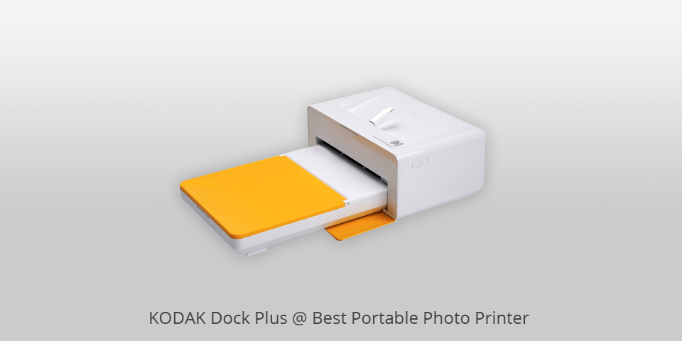 kodak dock plus portable photo printer