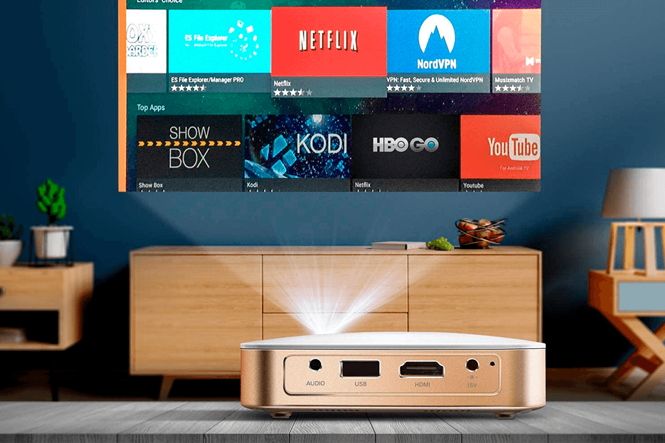 Proiettore Da Disegno Portatile Con Telecomando E Supporto – Wi-Fi, USB, Rotazione 360° Per Artisti E Hobby Creativi (Blu)