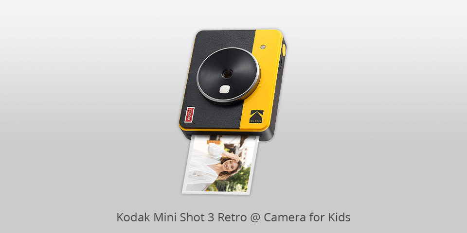 kodak mini shot 3 retro camera for kids