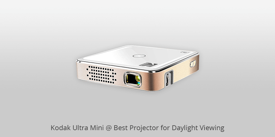 kodak ultra mini projector for daylight viewing