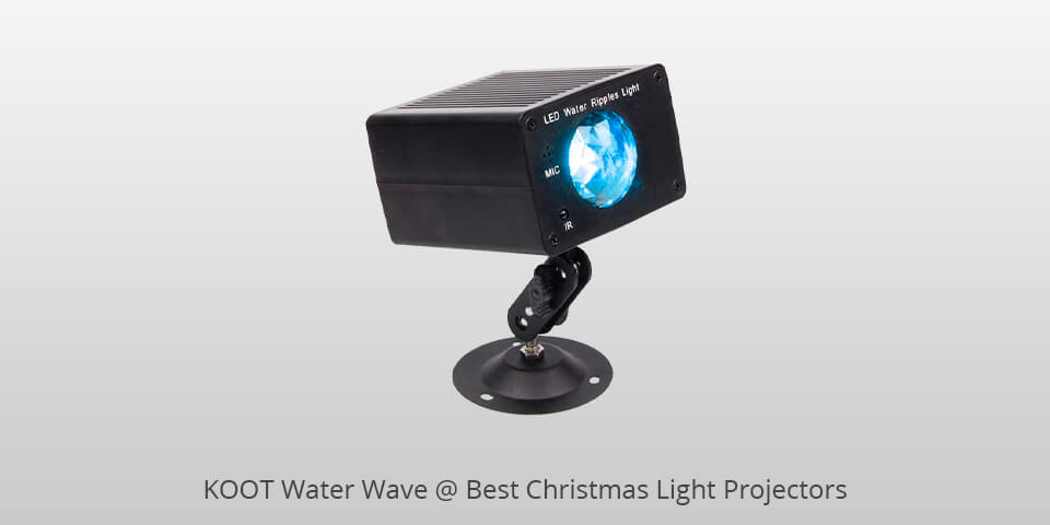 koot water wave christmas light projector