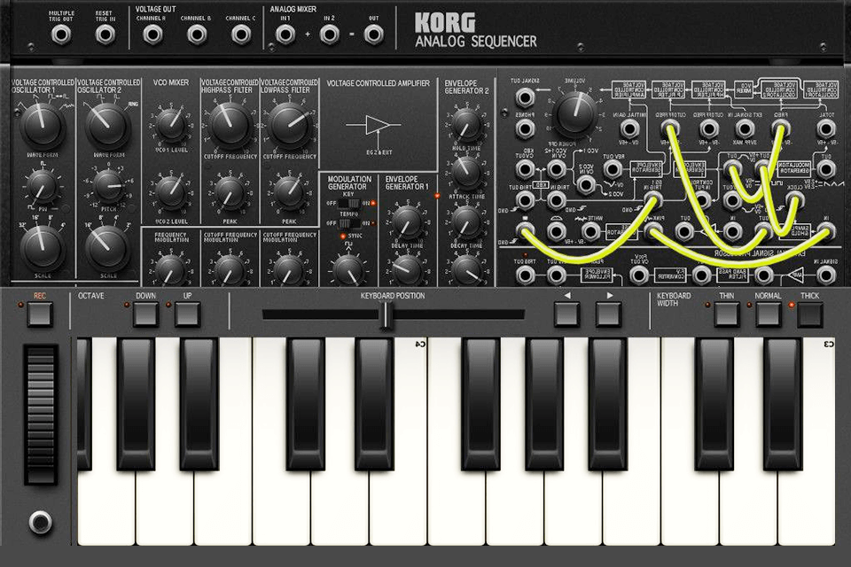 korg kaossilator music production apps for ipad interface
