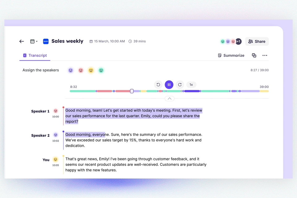 krisp meeting management software