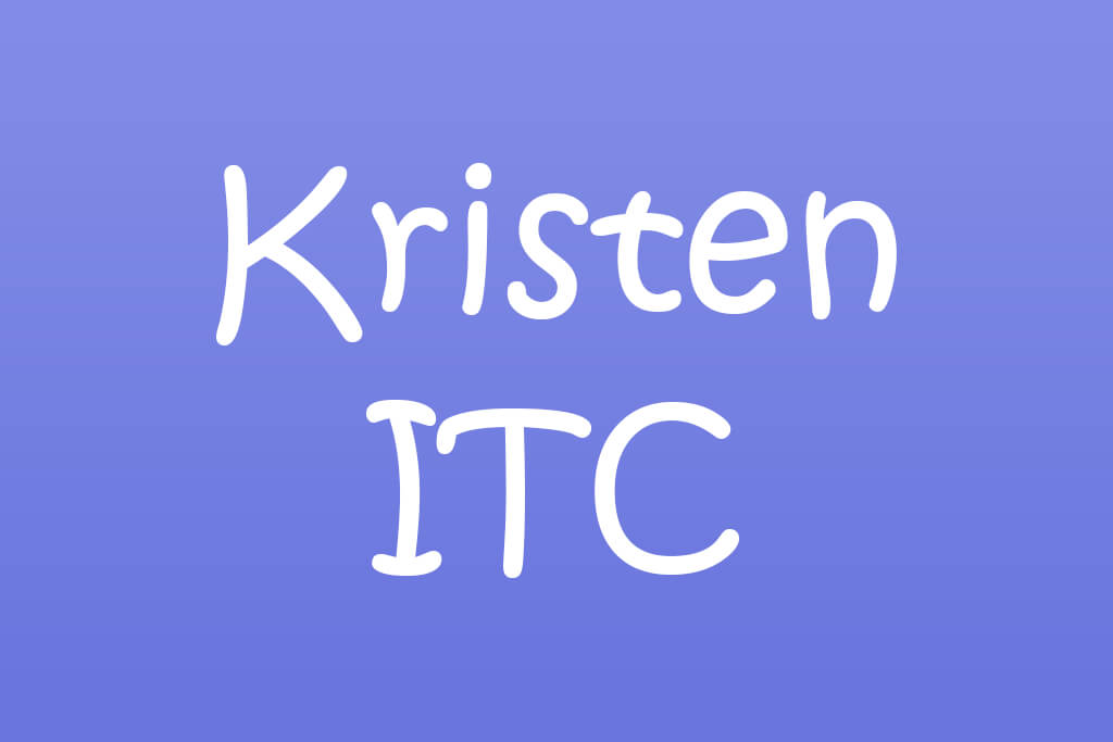 kristen itc most hated fonts
