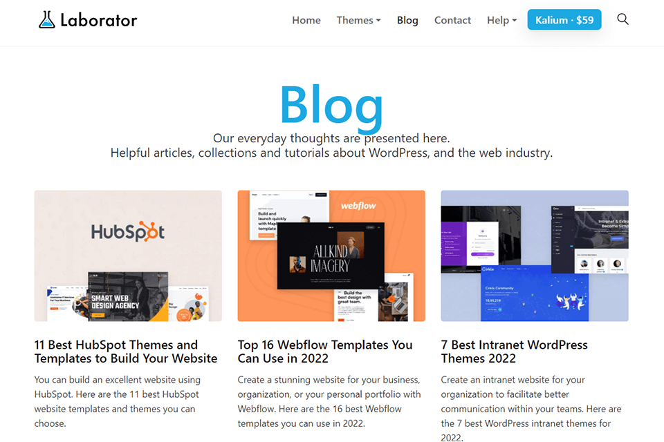 laborator themes developers blog