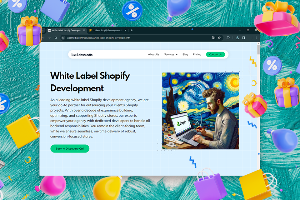 labsmedia best shopify development company