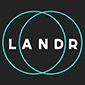 landr ai audio tool logo