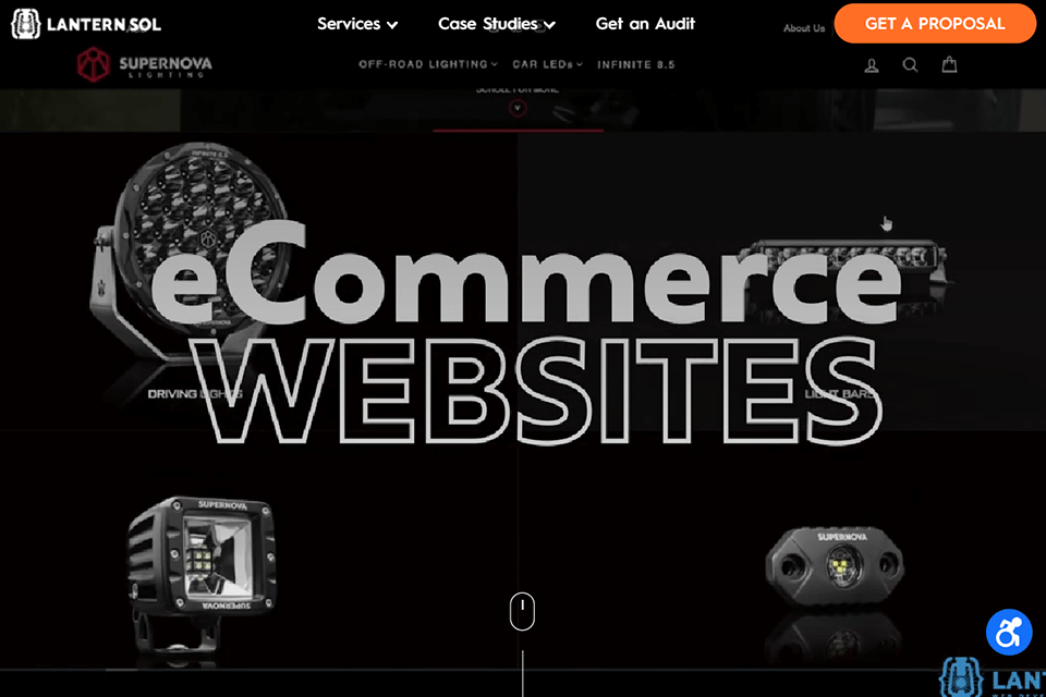 lantern sol shopify development company interface